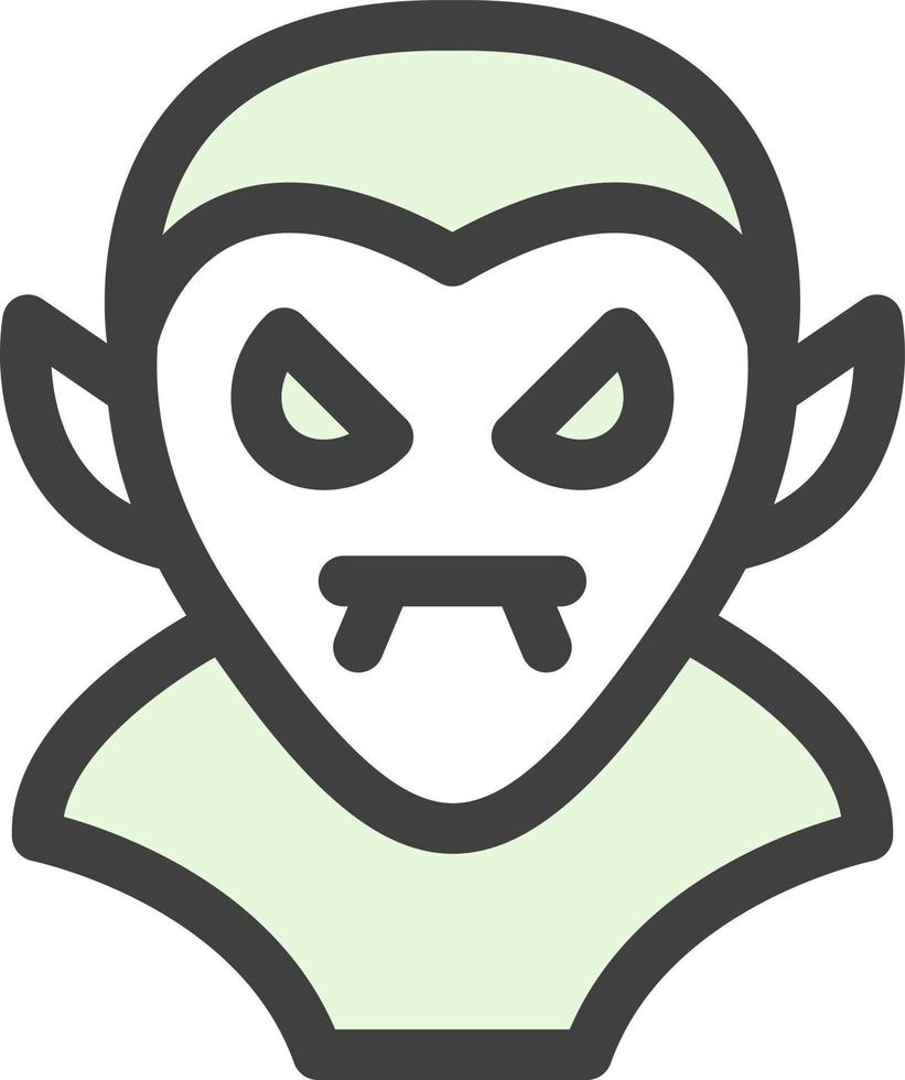 Dracula Vector Icon Design