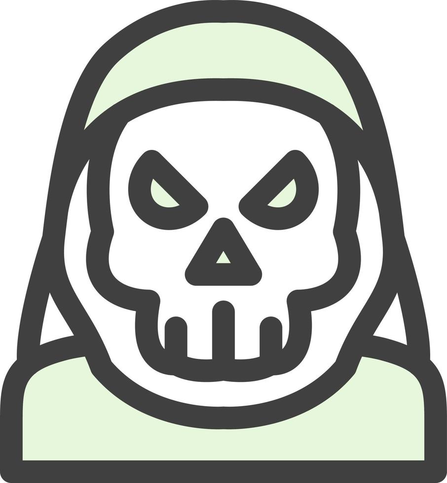 Grim Reaper Vector Icon Design