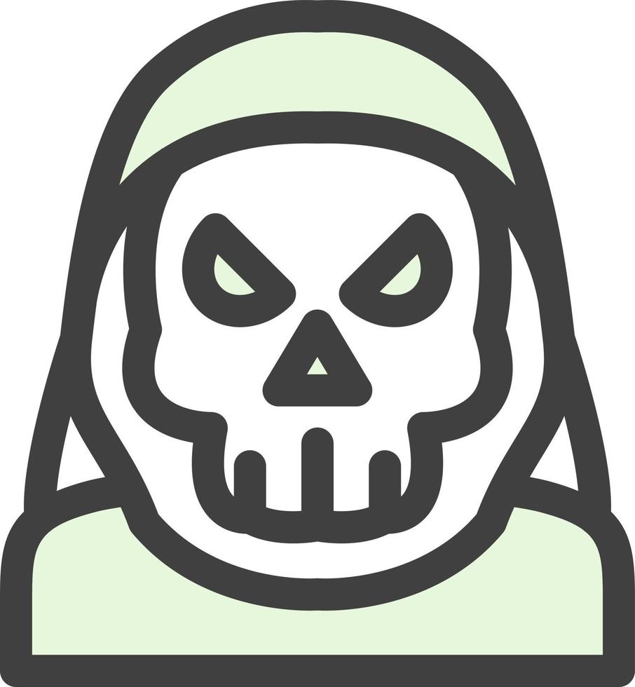 Grim Reaper Vector Icon Design