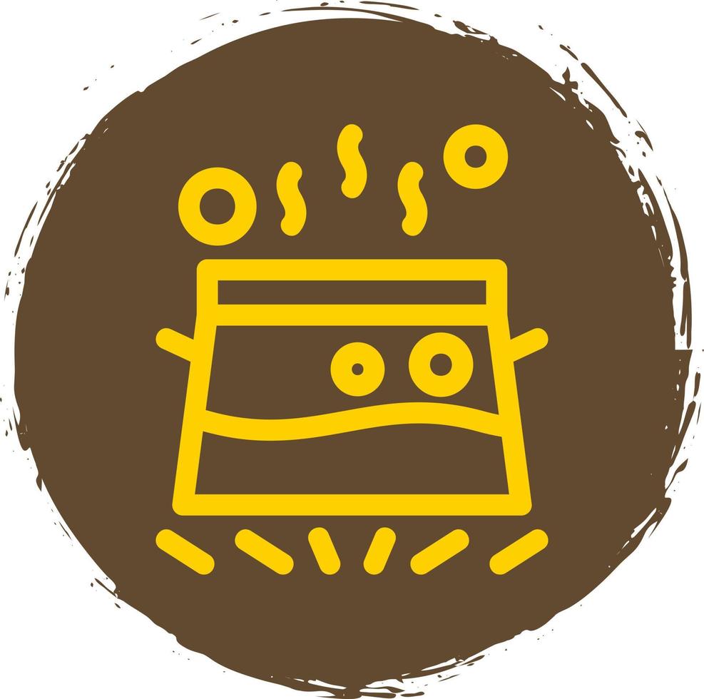 Water Boil Vector Icon Design