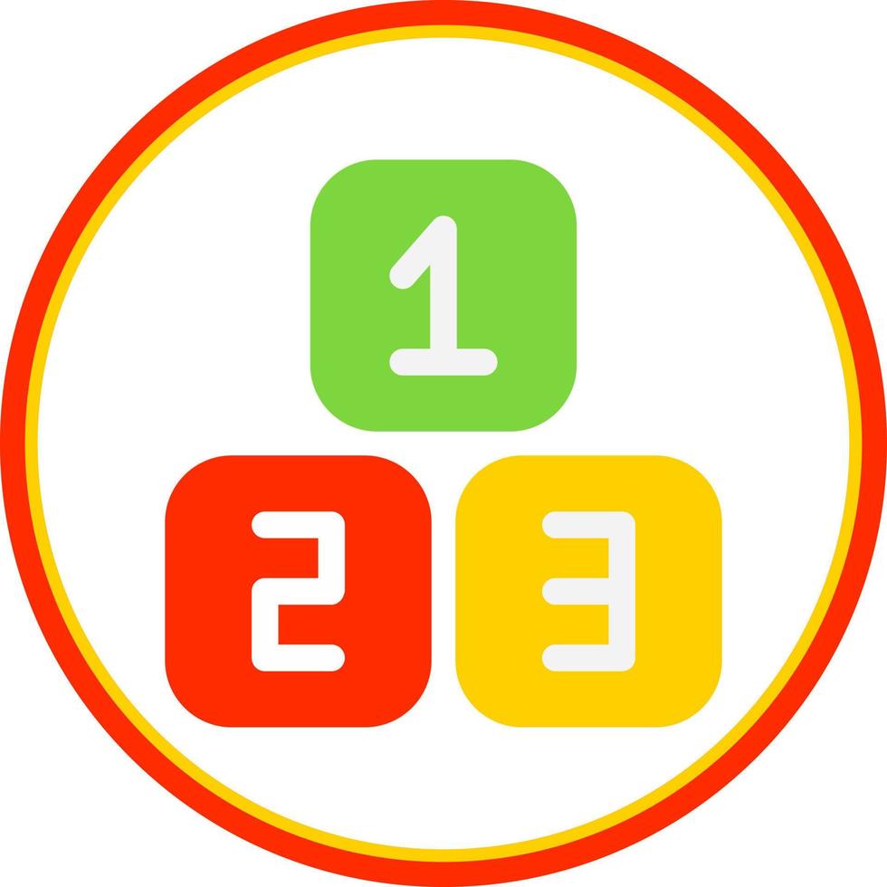 Blocks Vector Icon Design