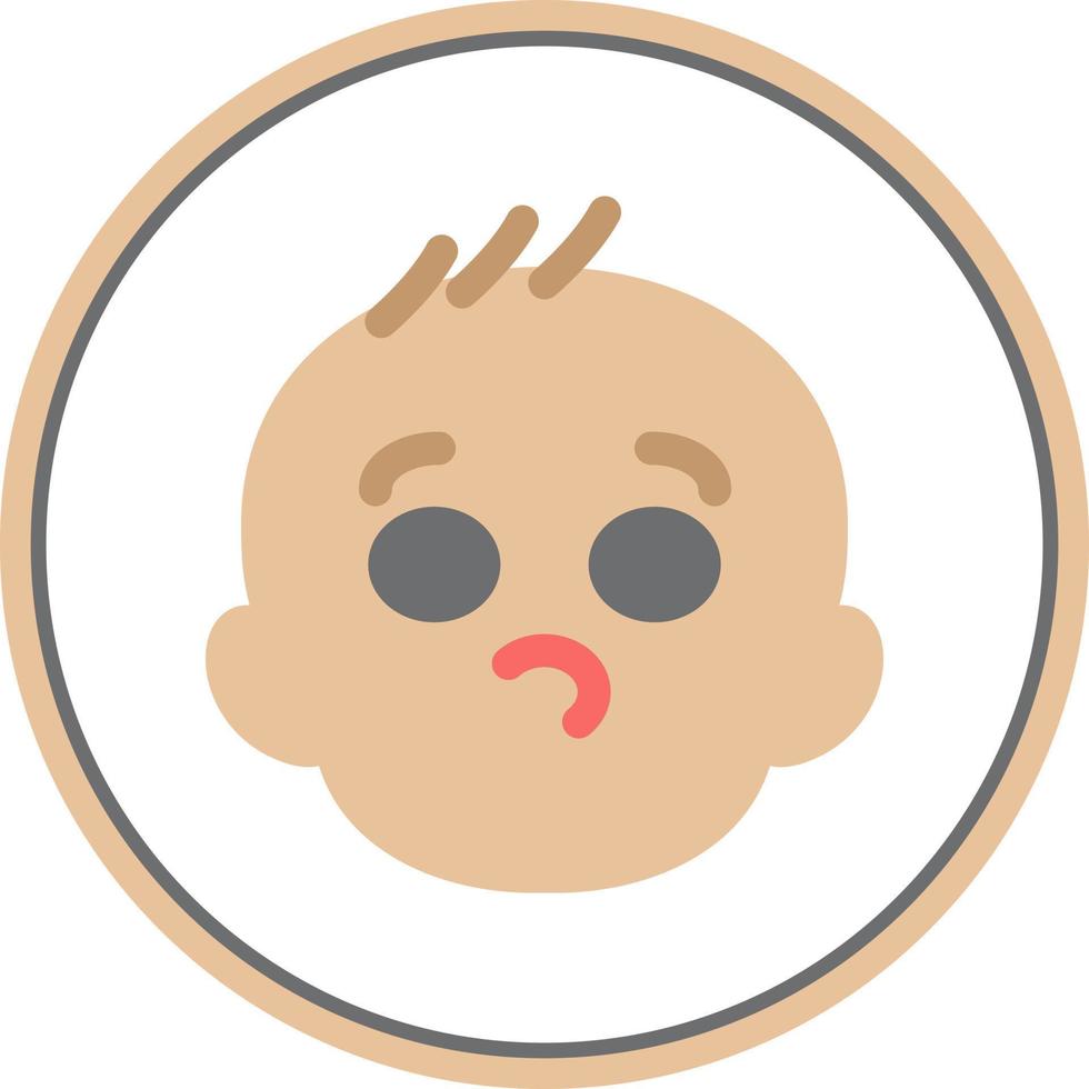 Baby Boy Vector Icon Design