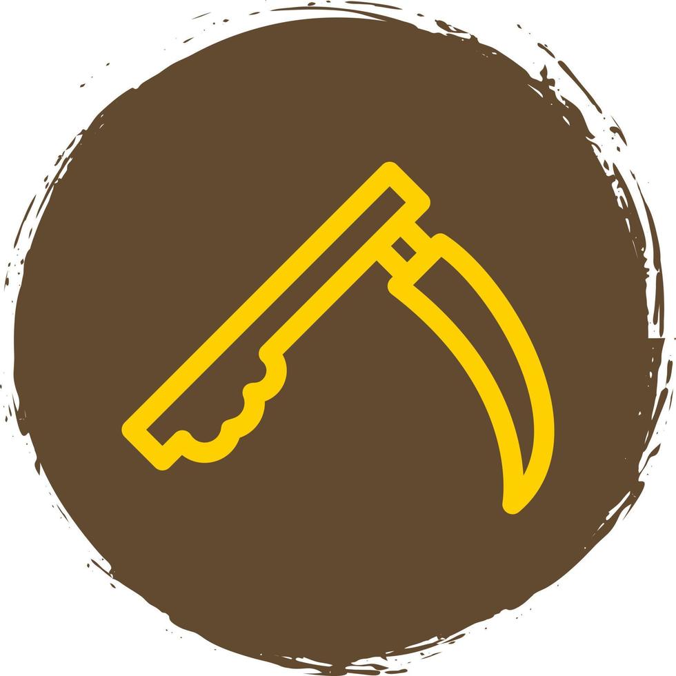 Scythe Vector Icon Design