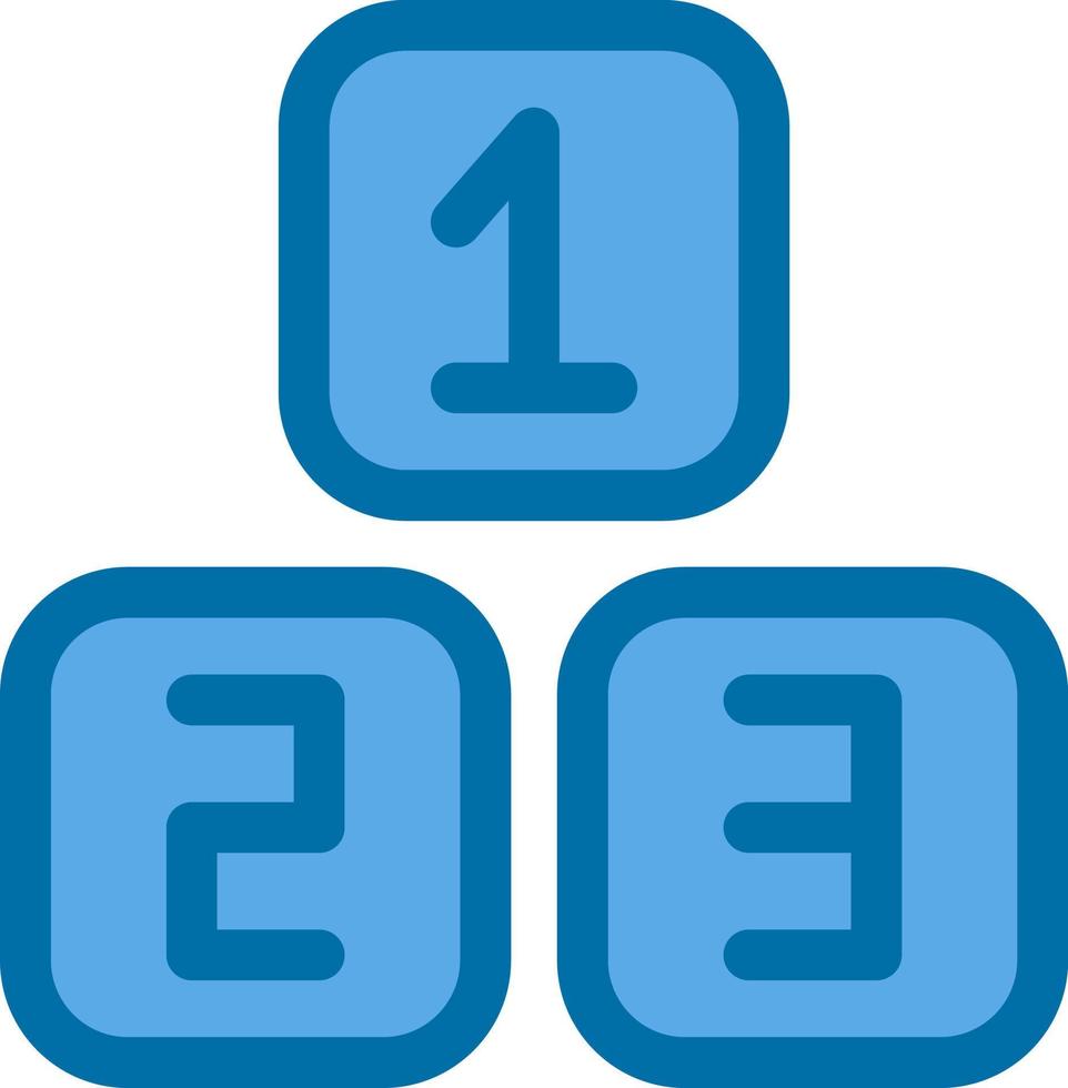 Blocks Vector Icon Design