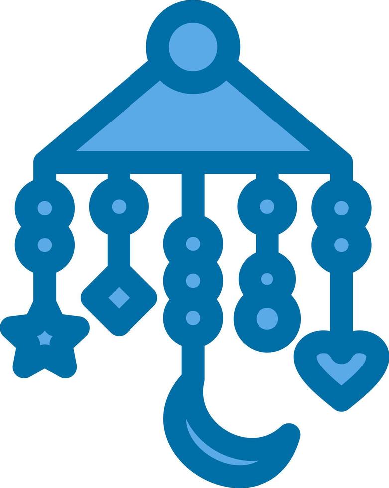 Baby Mobile Vector Icon Design