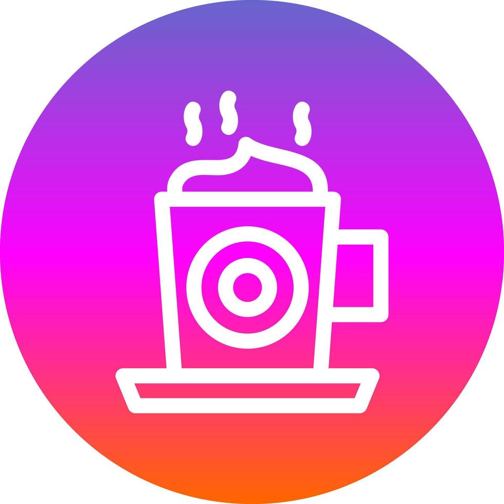 Cappuccino Vector Icon Design