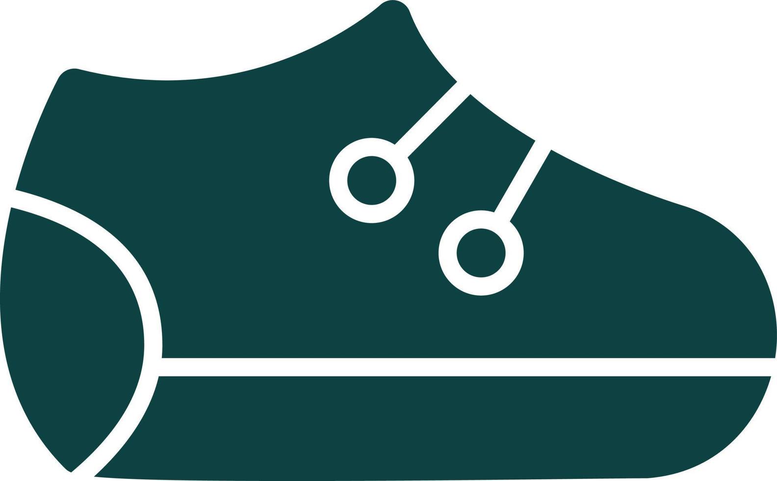 Baby Shoes Vector Icon Design