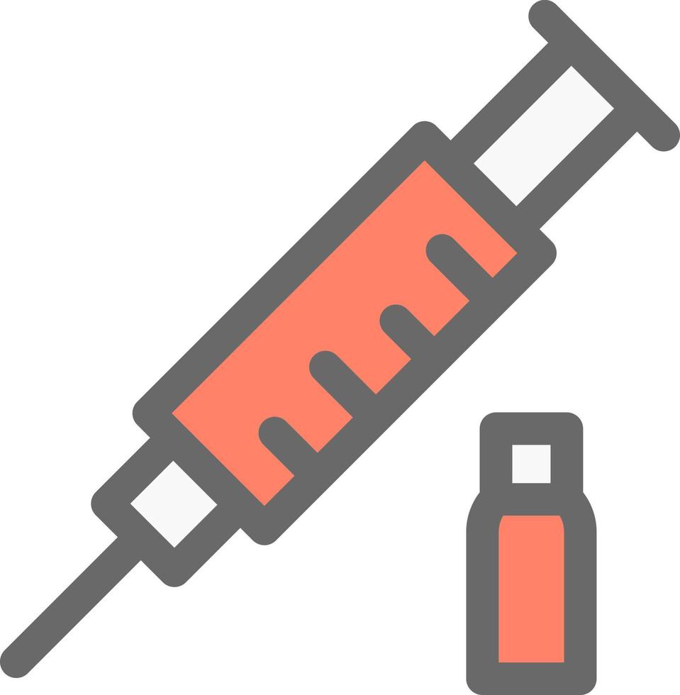 Vaccination Vector Icon Design