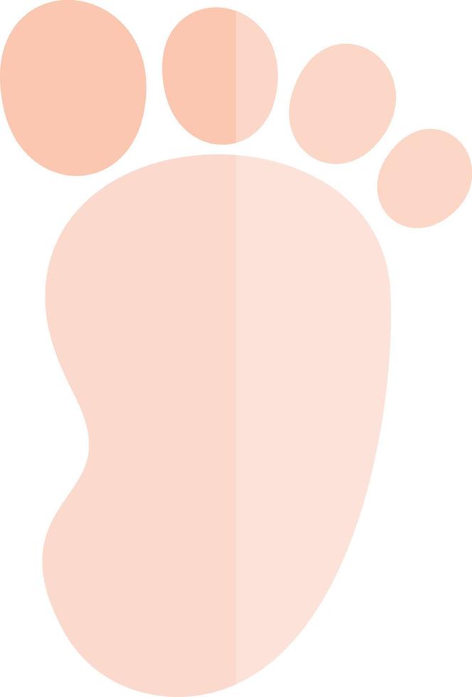 Footprint Vector Icon Design