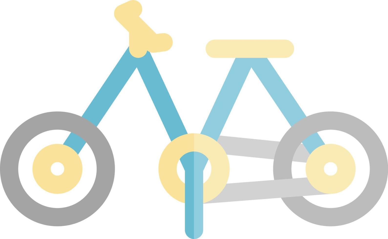 diseño de icono de vector de juguete de bicicleta