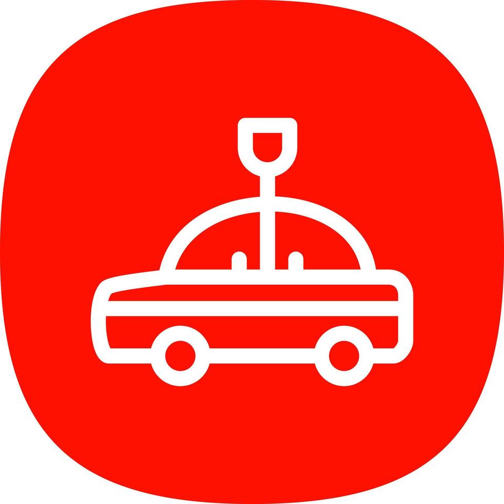 Car Toy Vector Icon Design