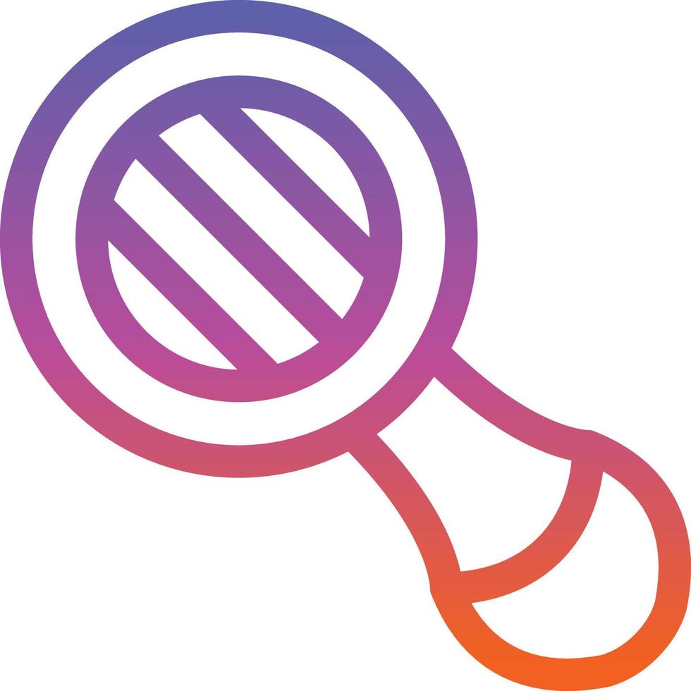 Rattle Vector Icon Design