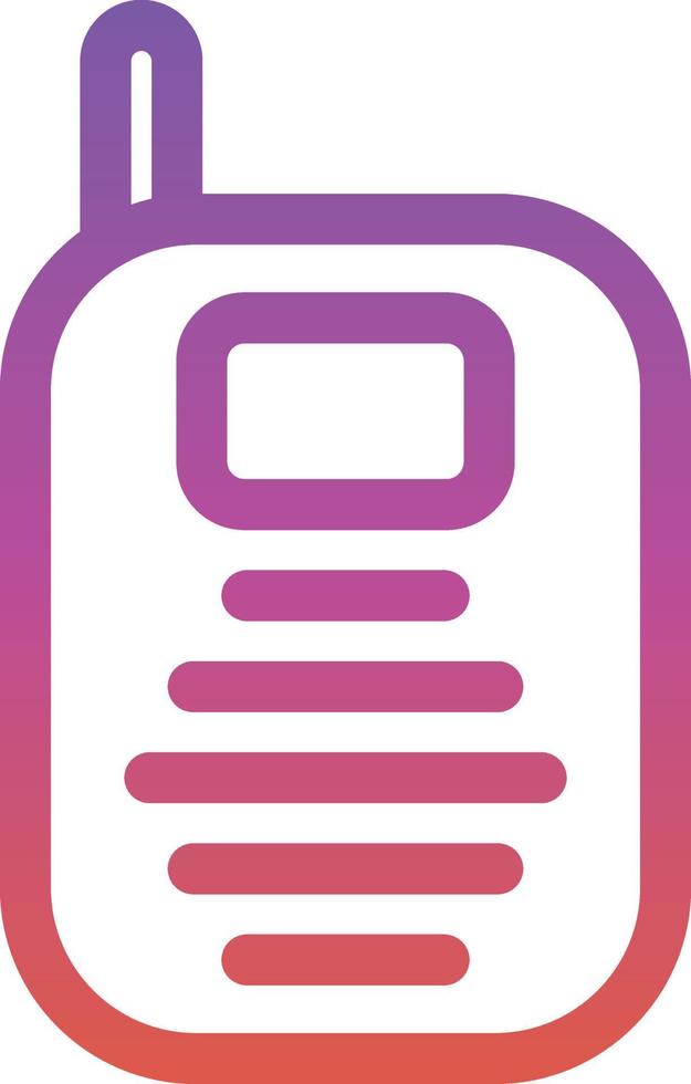 Baby Monitor Vector Icon Design