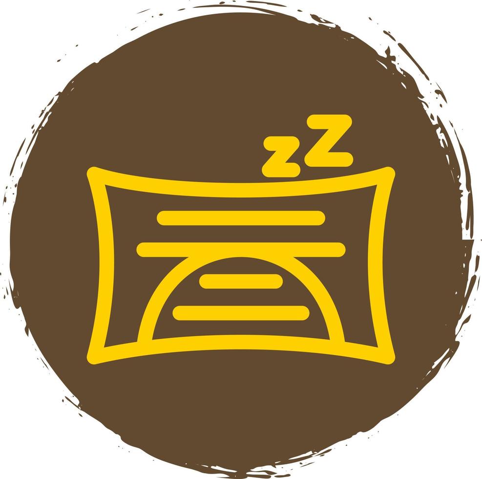 Baby Pillow Vector Icon Design