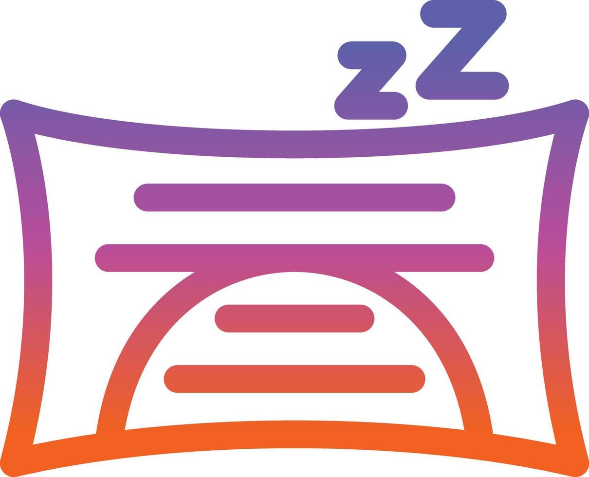 diseño de icono de vector de almohada de bebé