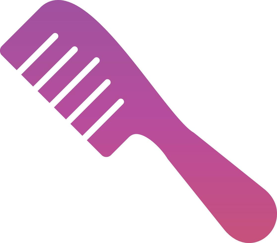 Comb Vector Icon Design