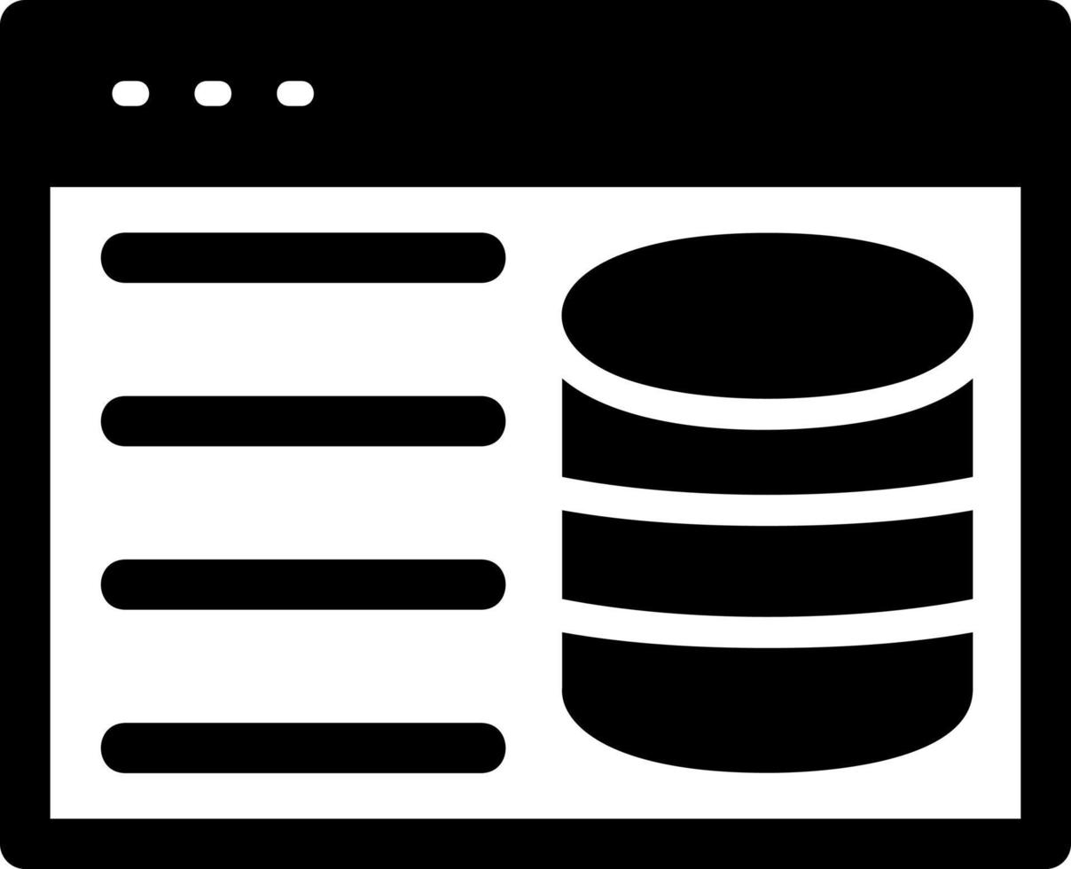 Data Interpretation Vector Icon Design