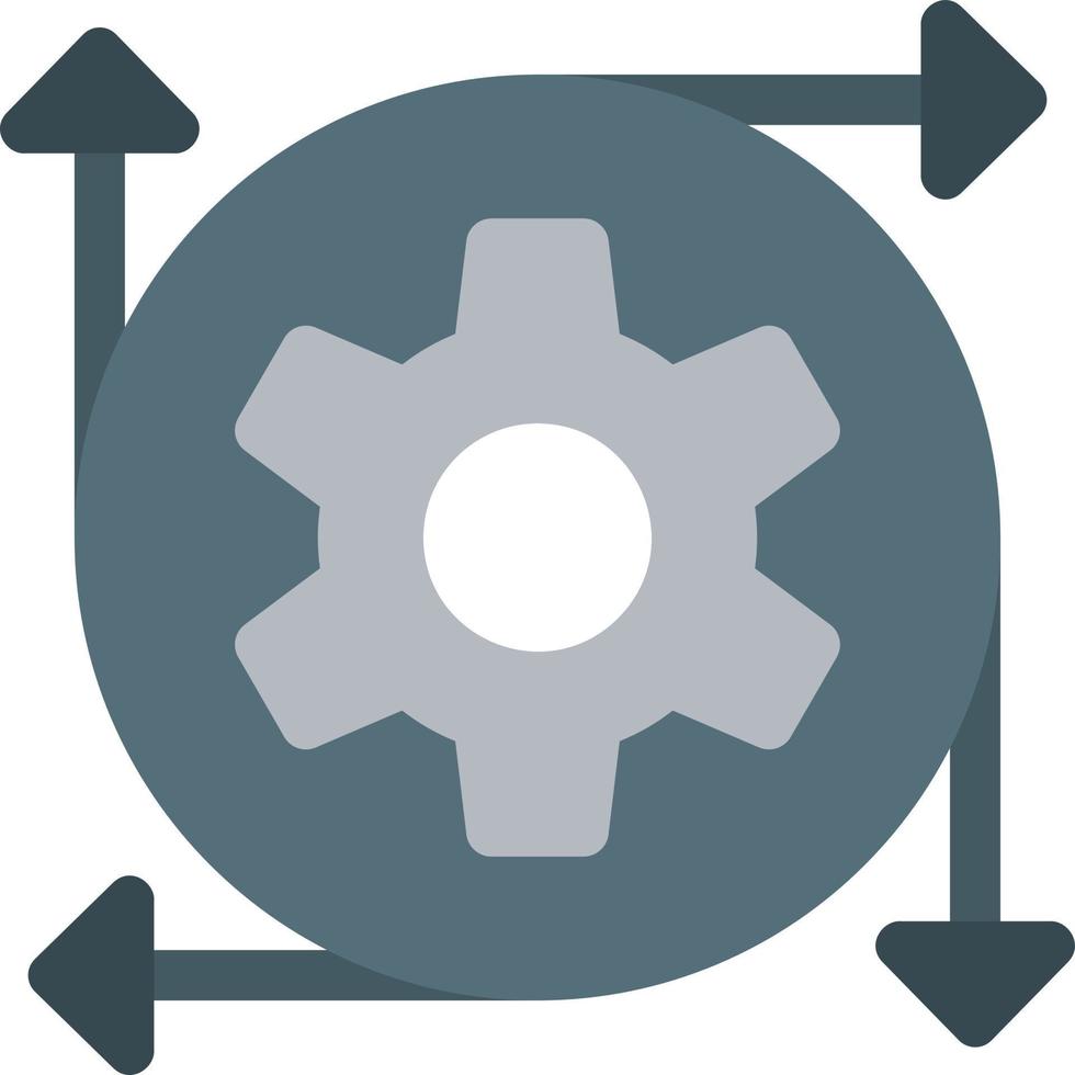 Data Transformation Vector Icon Design