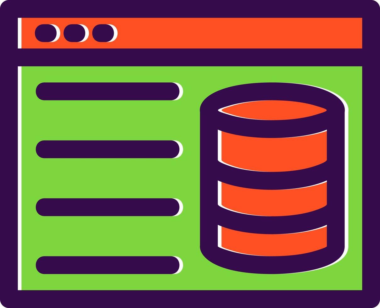 Data Interpretation Vector Icon Design