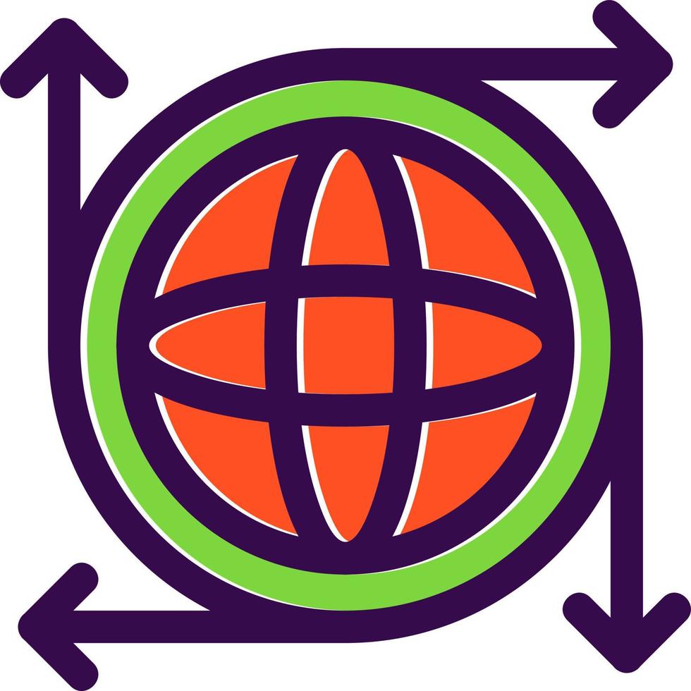 Global Infrastructure Vector Icon Design