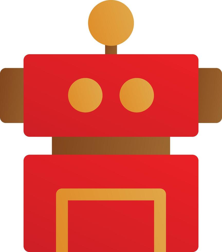 Robotics Vector Icon Design