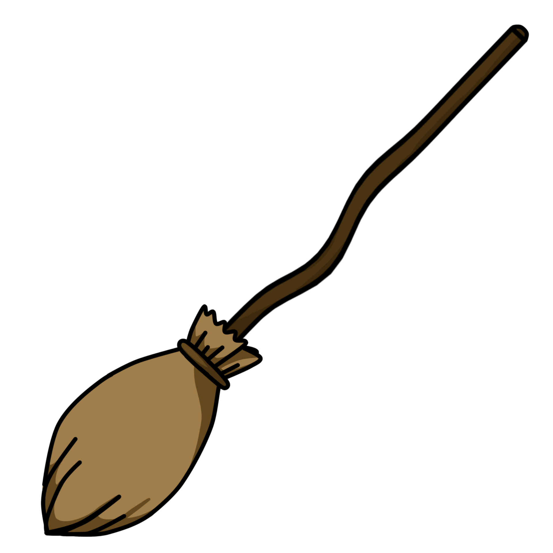 sorcier et balai de sorcière 15327573 PNG