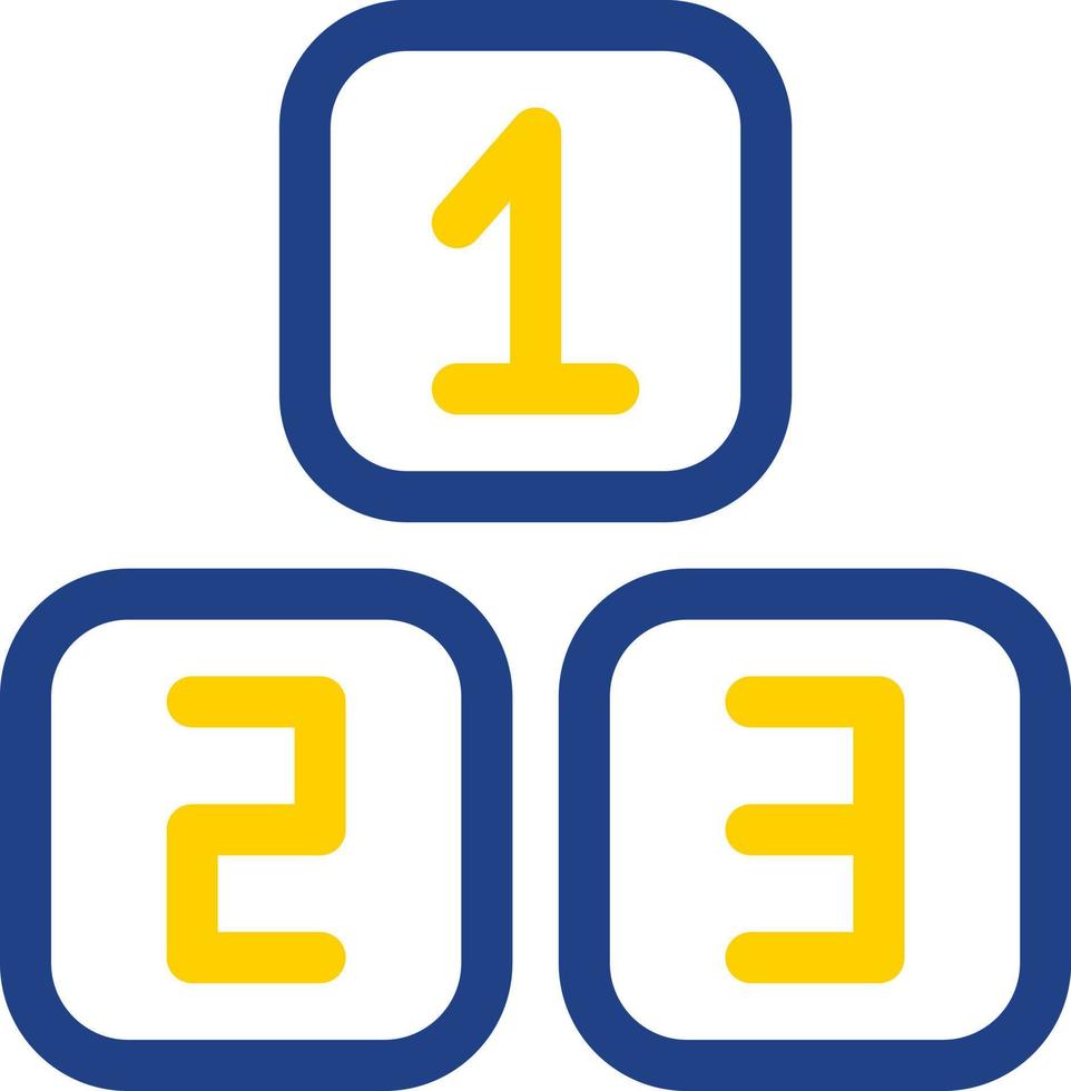 Blocks Vector Icon Design