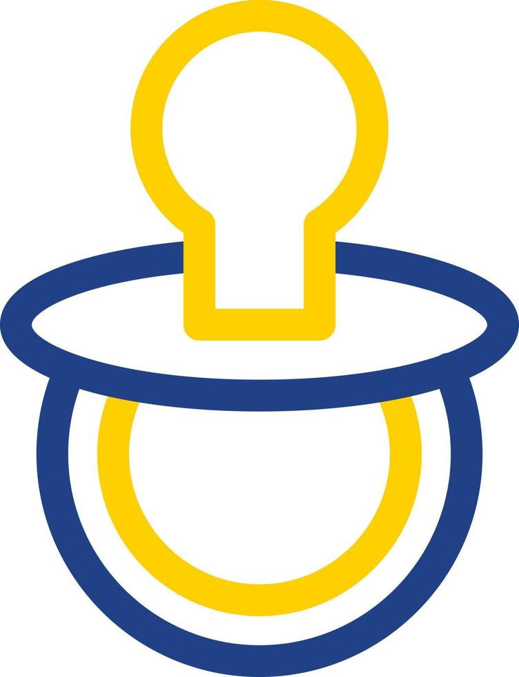 Pacifier Vector Icon Design