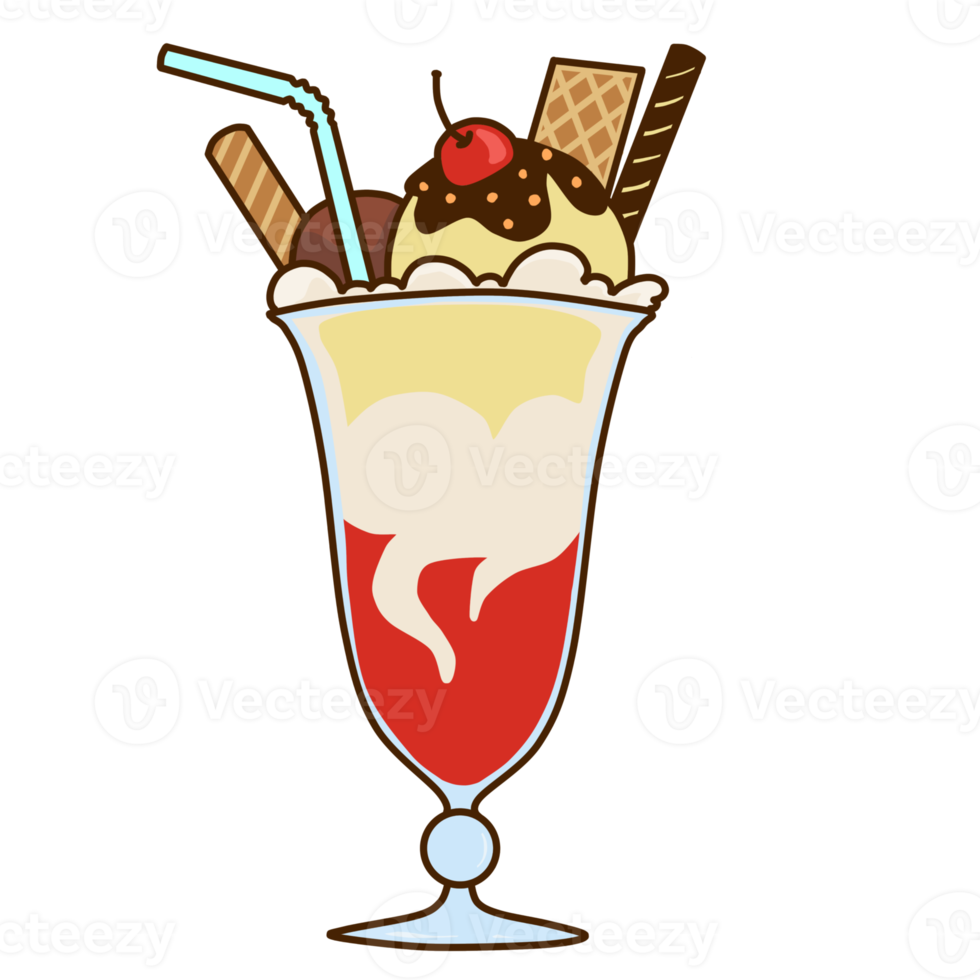 helado parfait png