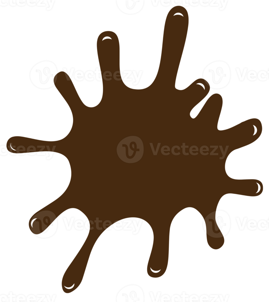 Chocolate Splatter splash png