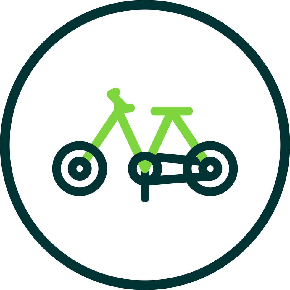 Bike Toy Vector Icon Design