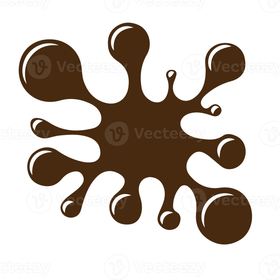 Chocolate Splatter splash png