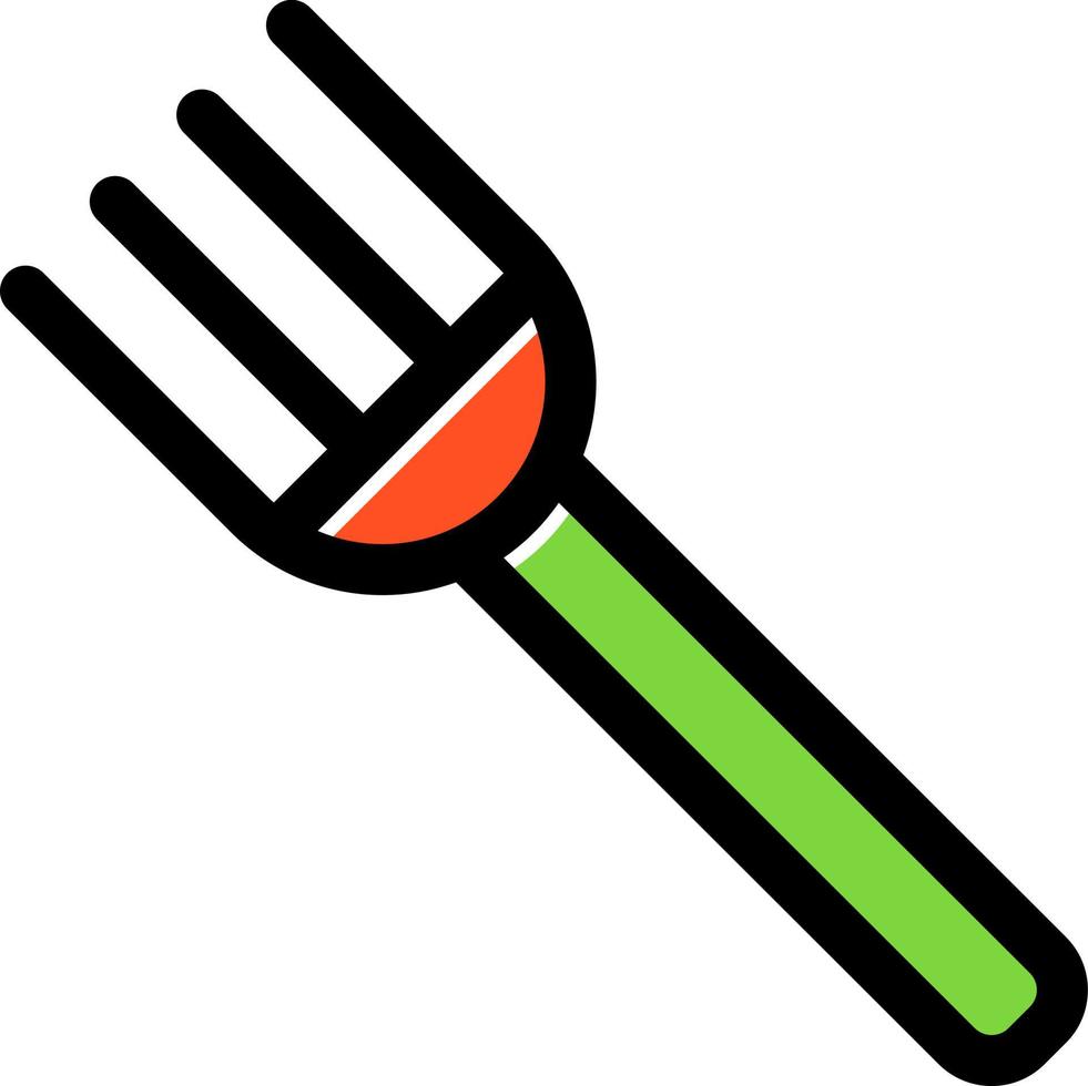 Fork Vector Icon Design