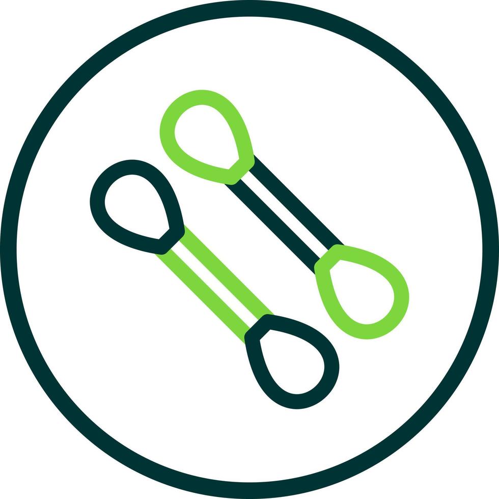 Cotton Swab Vector Icon Design
