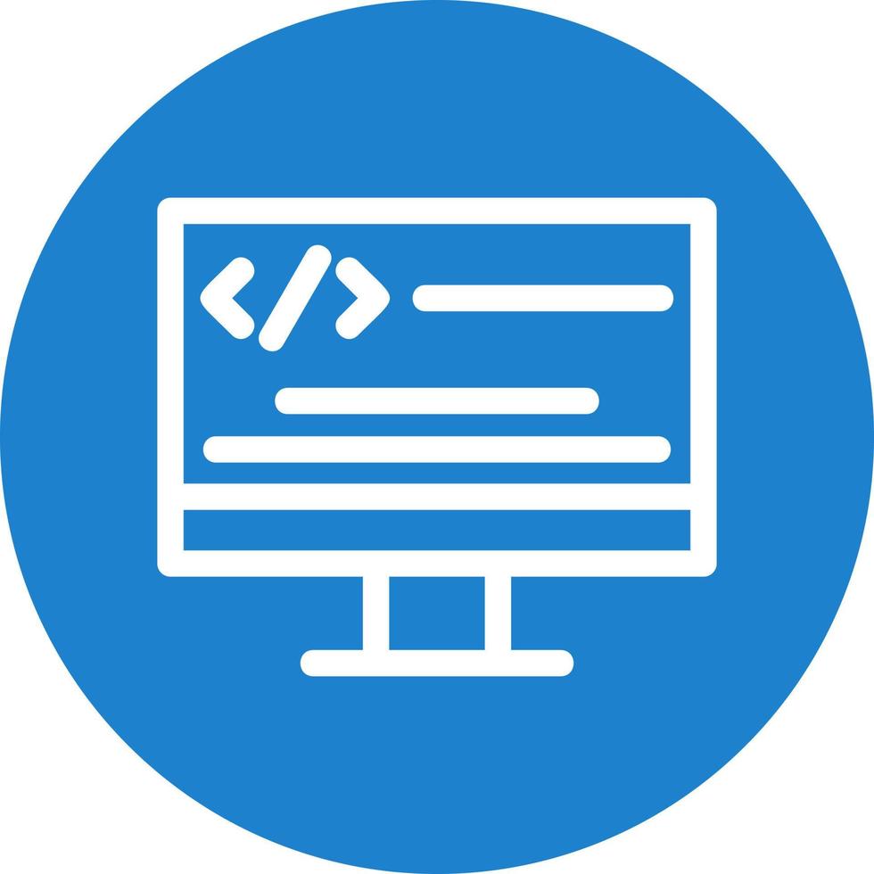 Programming Vector Icon Design