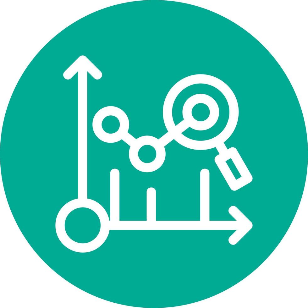 Predictive Analytics Vector Icon Design