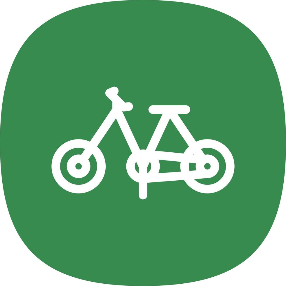 Bike Toy Vector Icon Design