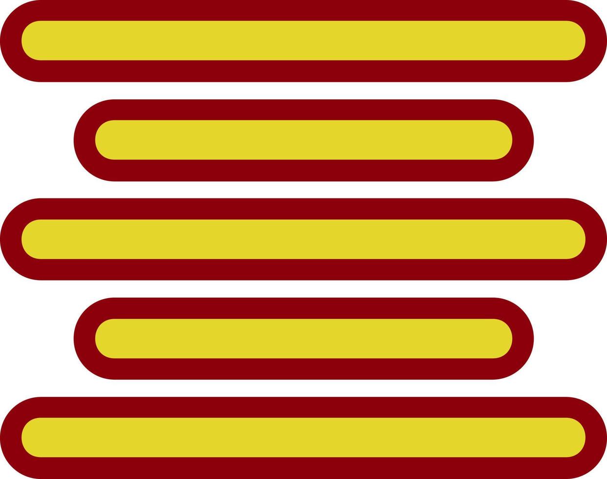 Align Vector Icon Design