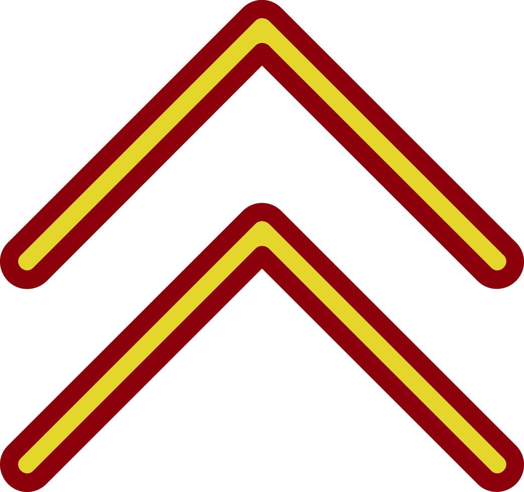 Chevrons Up Vector Icon Design