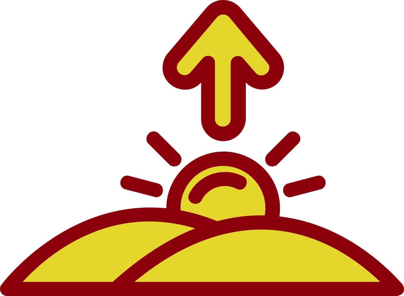 Sunrise Vector Icon Design