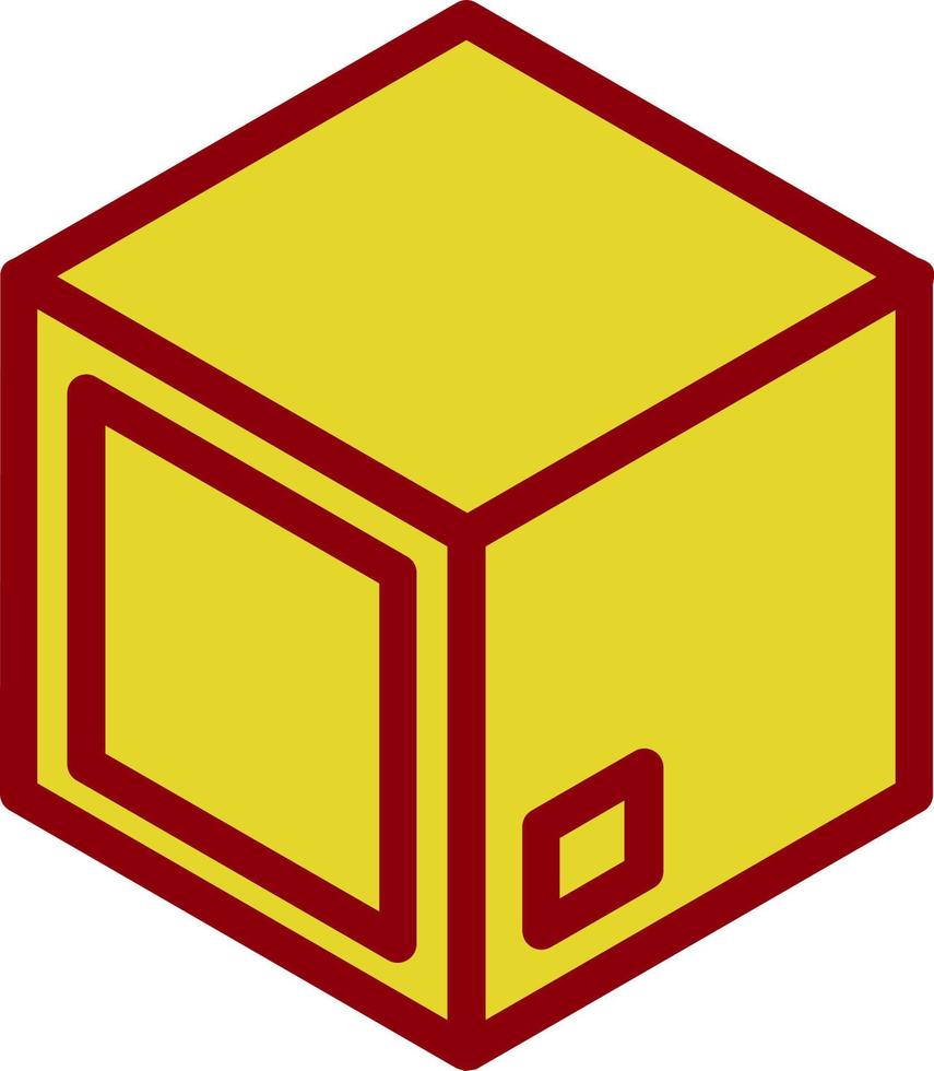 diseño de icono de vector de caja