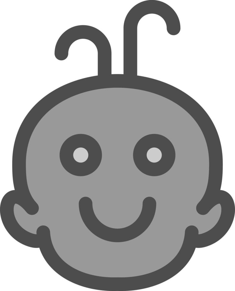Baby Smile Vector Icon Design