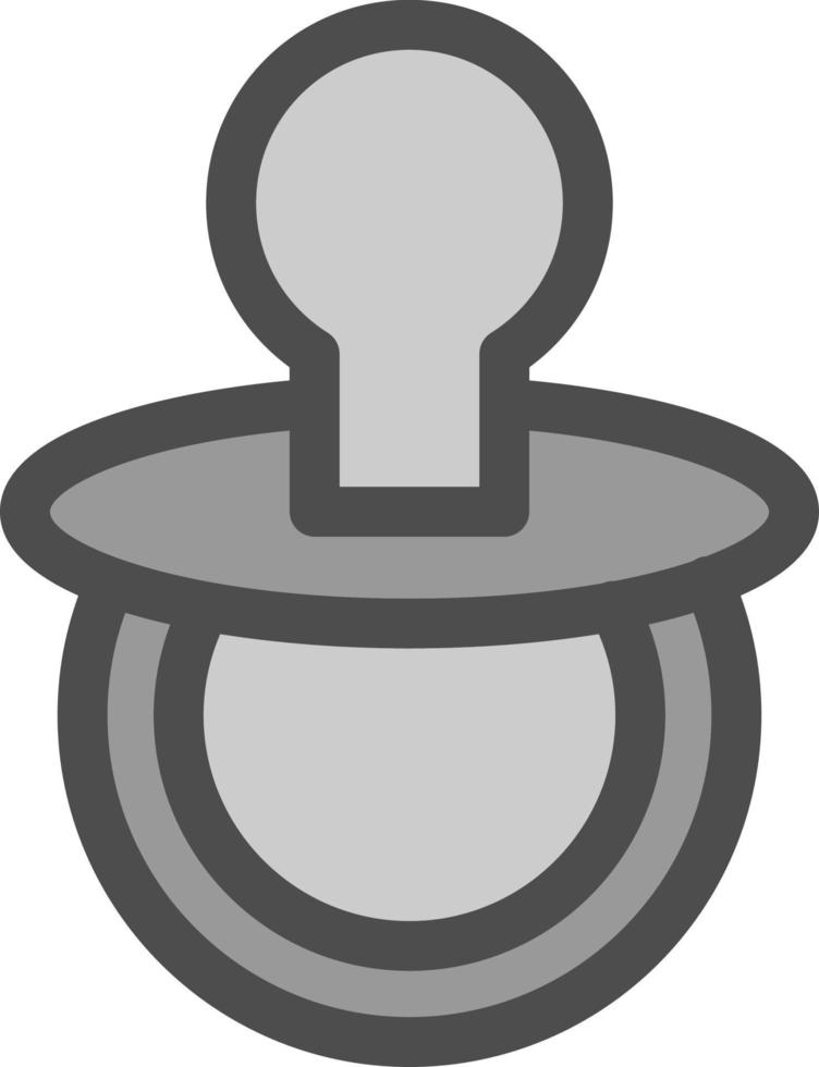 Pacifier Vector Icon Design