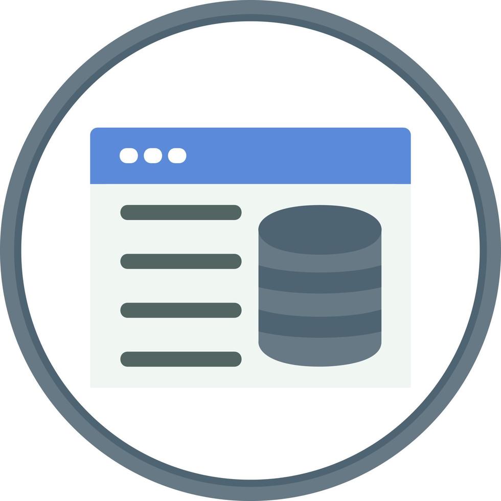 Data Interpretation Vector Icon Design