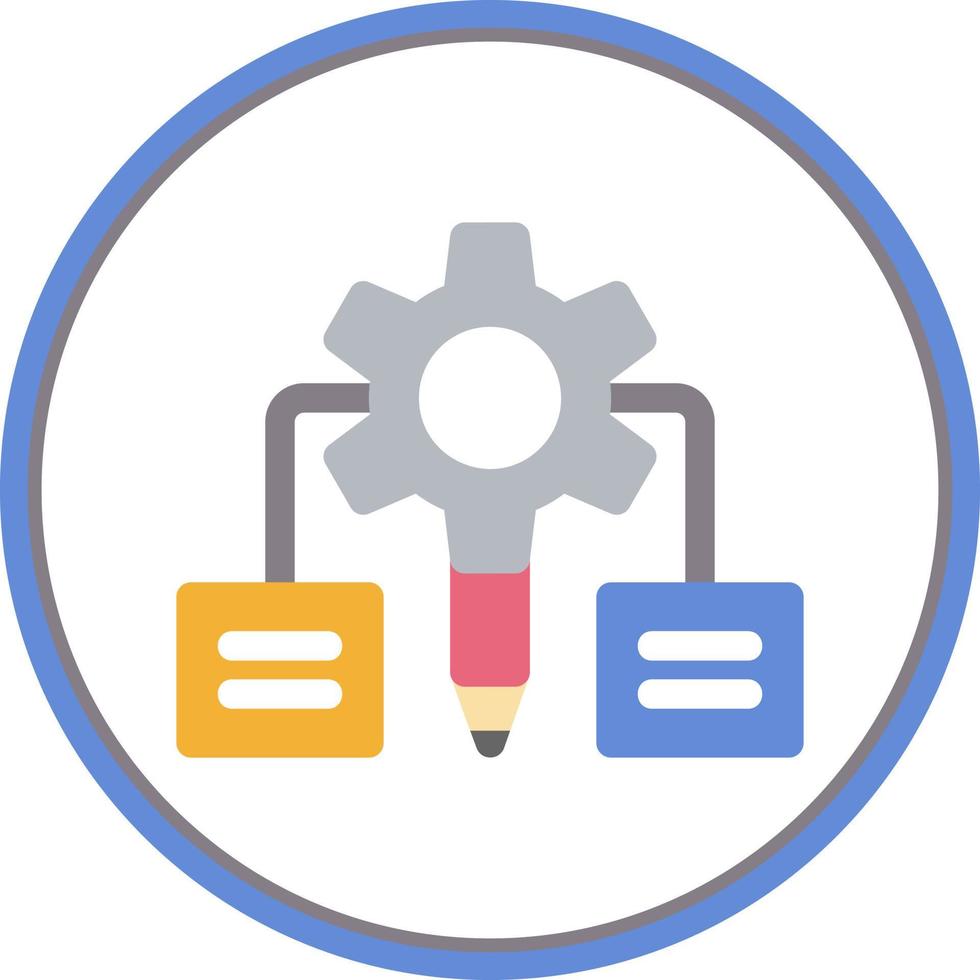 Design Algorithm Vector Icon Design