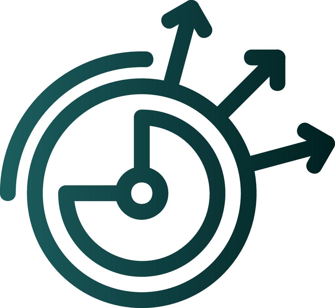 Detection of Regularities Vector Icon Design