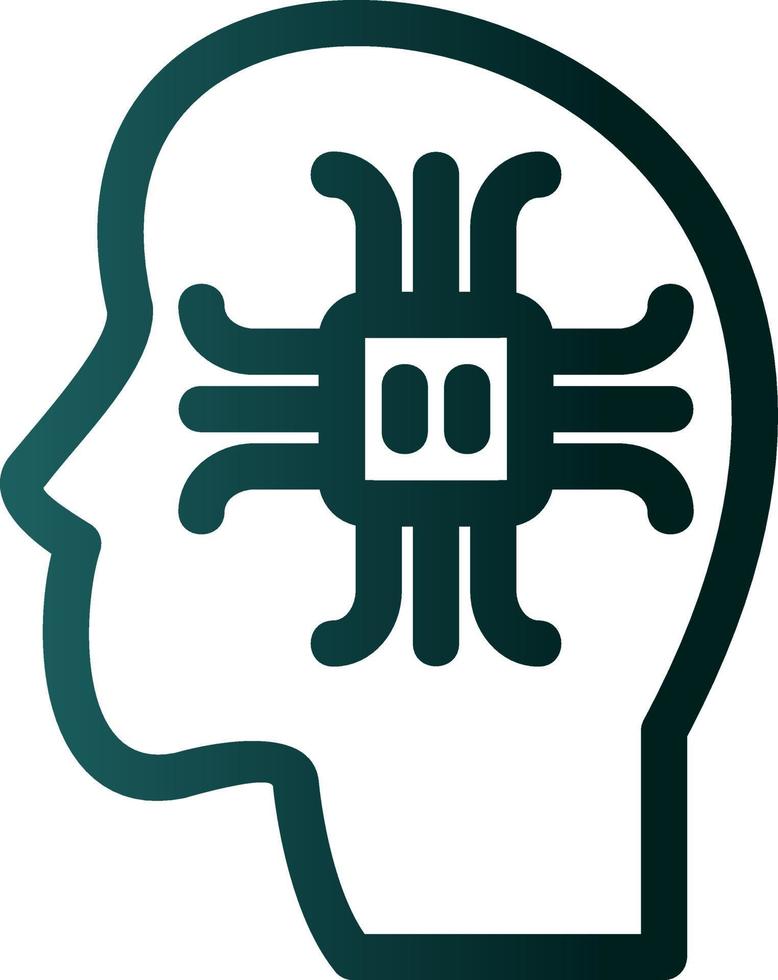 Machine Perception Vector Icon Design