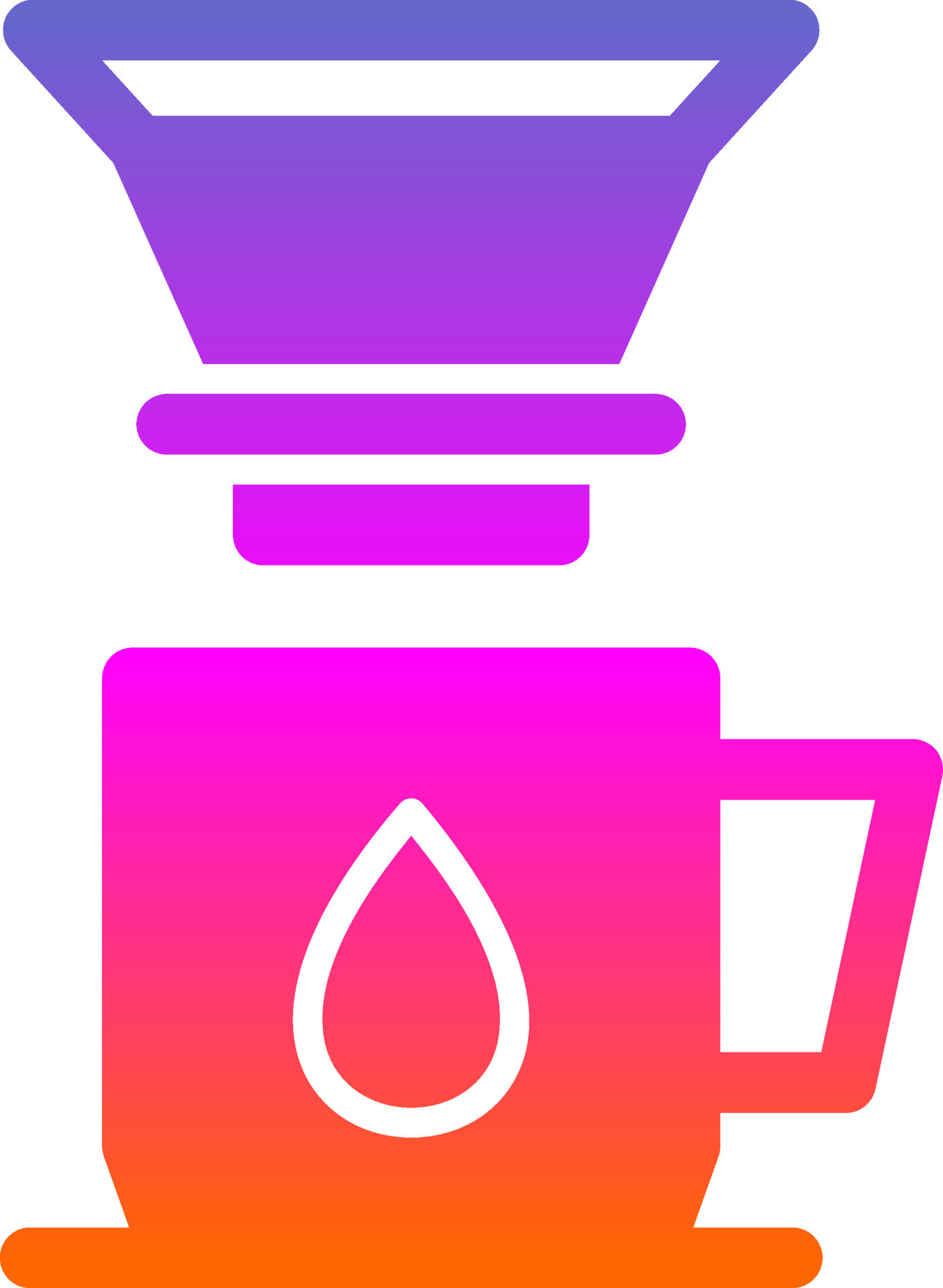 Coffee Dripper Vector Icon Design 15329140 Vector Art at Vecteezy