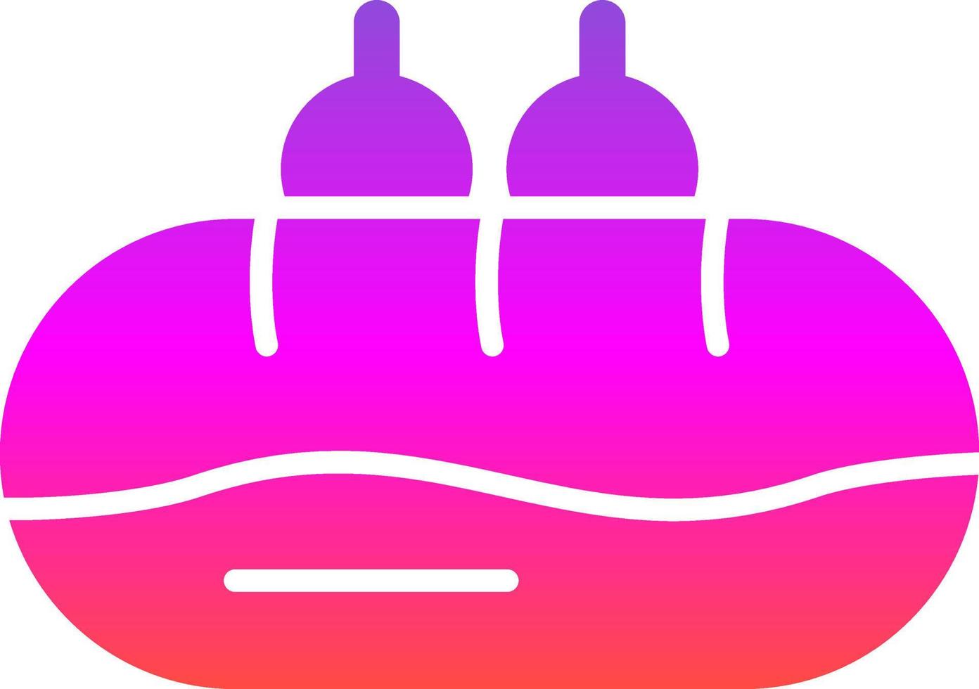 Eclair Vector Icon Design