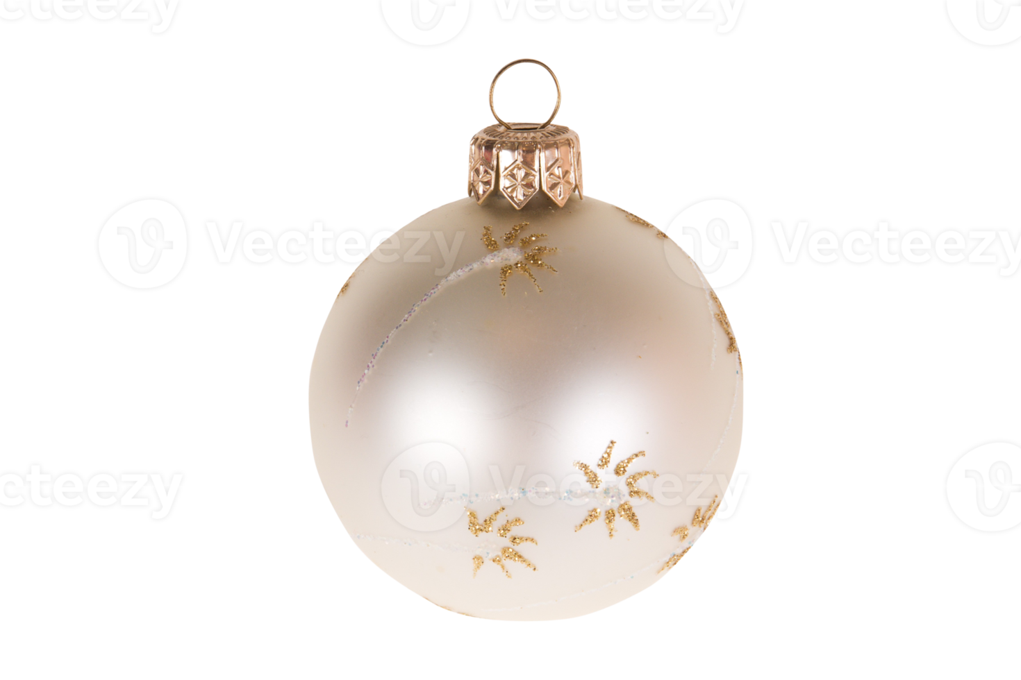 rosa jul boll isolerat på en transparent bakgrund png